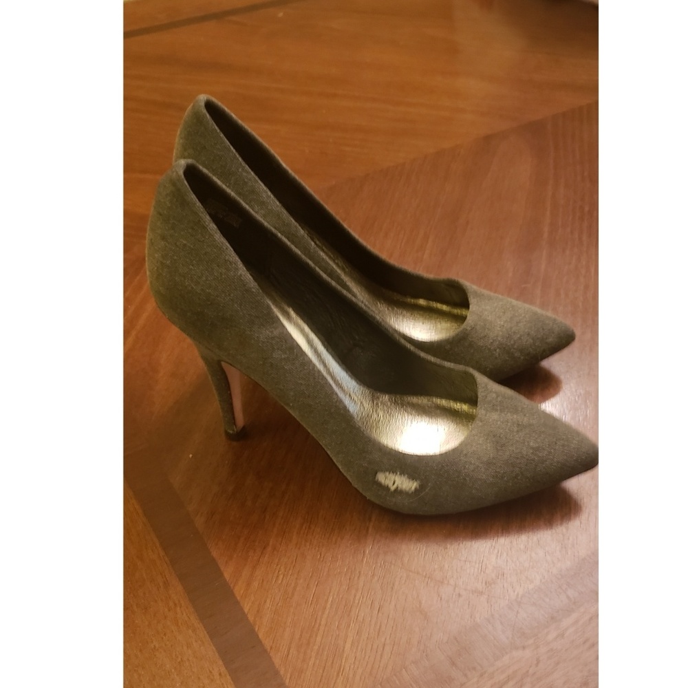 ZiGiny heels gray denim